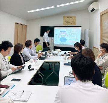 BCP研修の様子